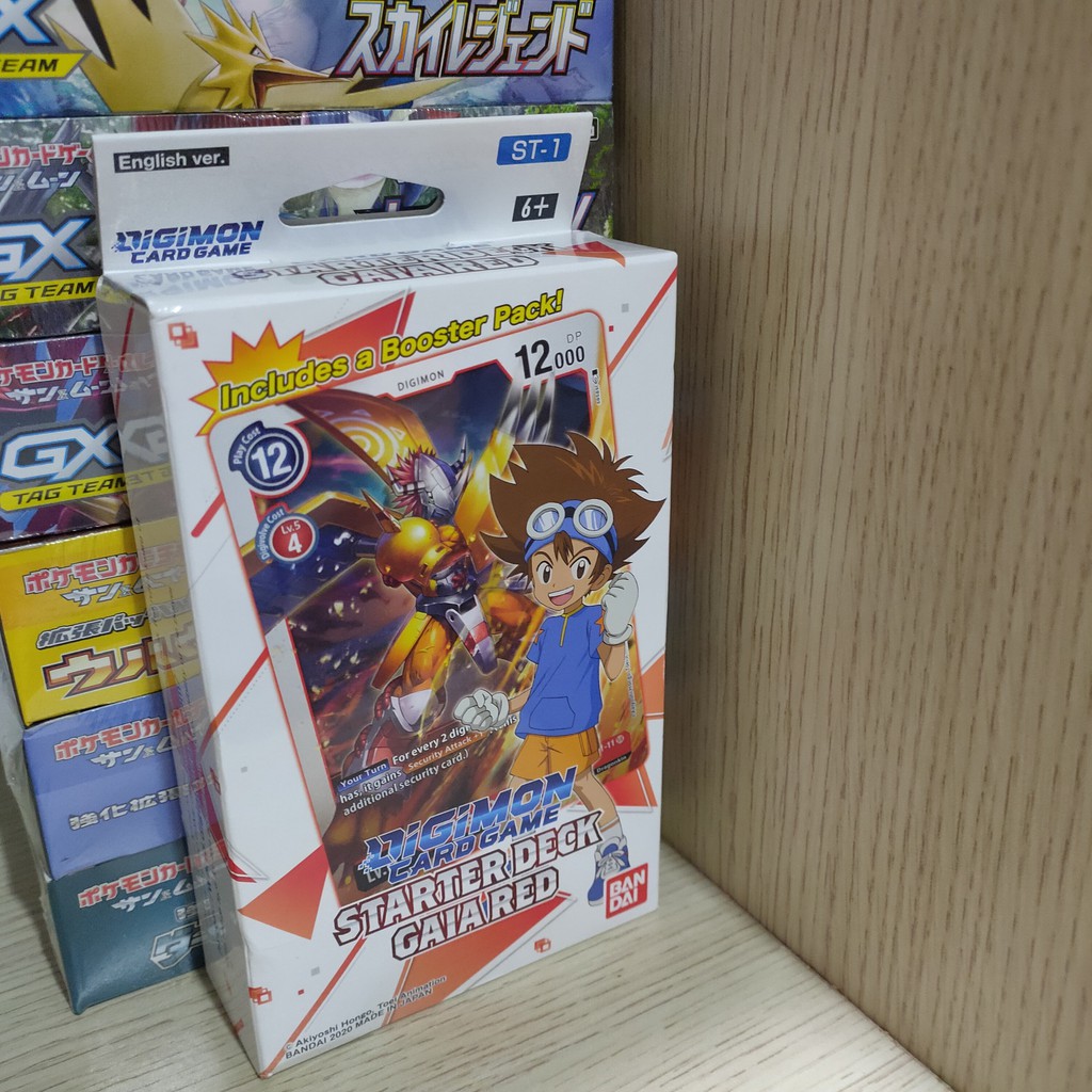 Tất cả hộp Thẻ Bài Digimon tiếng Anh cho người khởi đầu Chính Hãng Bandai
