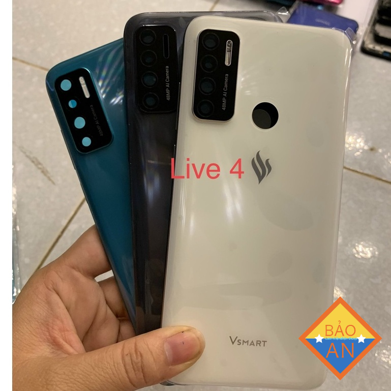 Lưng viền live 4 ( viền,lưng,kính cam,nút bấn)