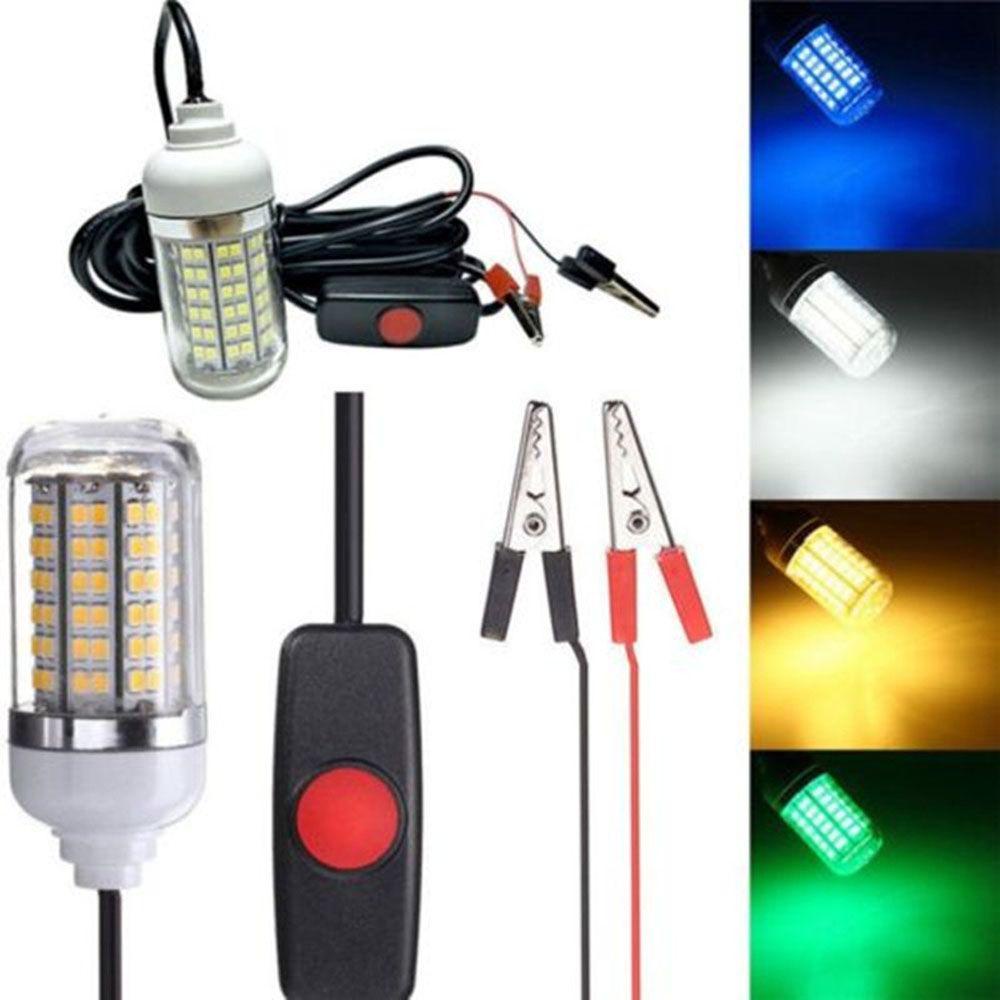 Hộp 108 Đèn LED Tìm Cá Dưới Nước/ Nhiều Màu Sắc Lựa Chọn Với 4 Màu Tùy Chọn 12V