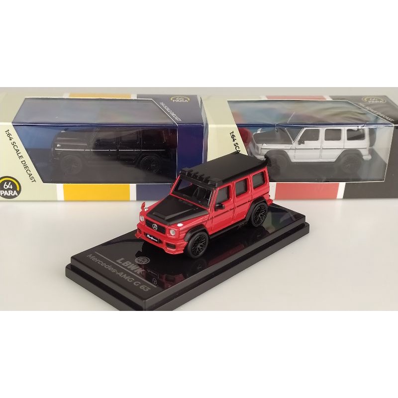 Mô hình ô tô Mercedes G63 LBWK 1/64 Para64