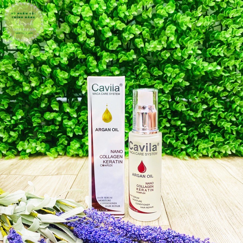 Serum dưỡng tóc siêu mềm mượt Cavila 50ml