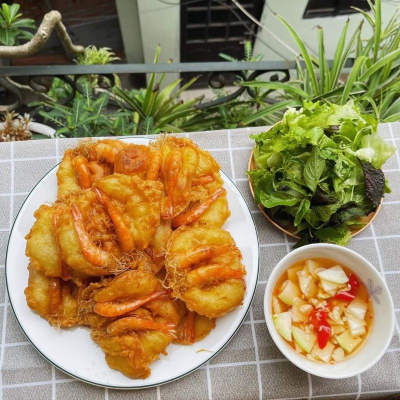 500g Bột chiên bánh tôm Tây Hồ