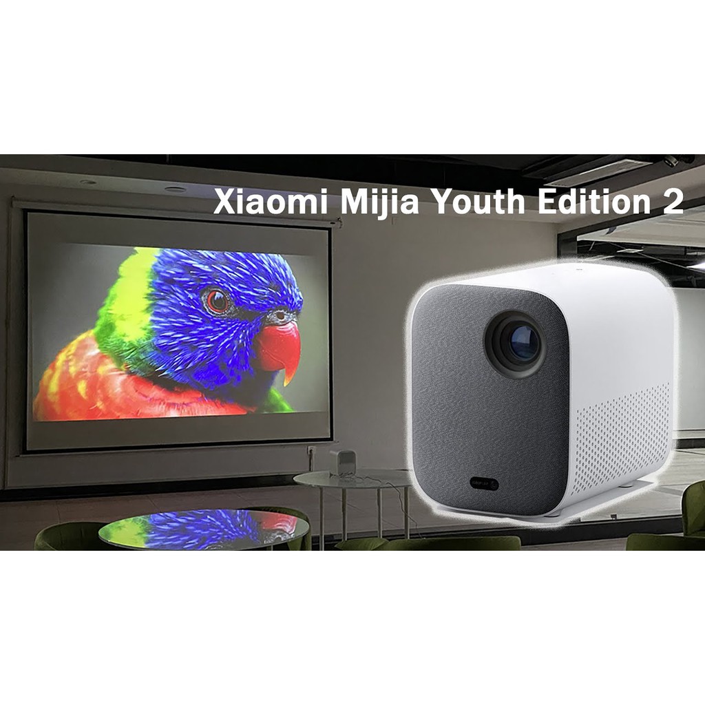 Máy chiếu Full HD 4K Xiaomi Mijia DLP Youth Edition 2 1080P FHD 460 ANSI Lumens Tự động lấy nét trường xa Giọng nói 28dB