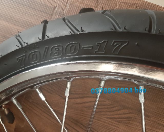 Bánh căm xe EXCITER 135 gồm  niềng sắt union