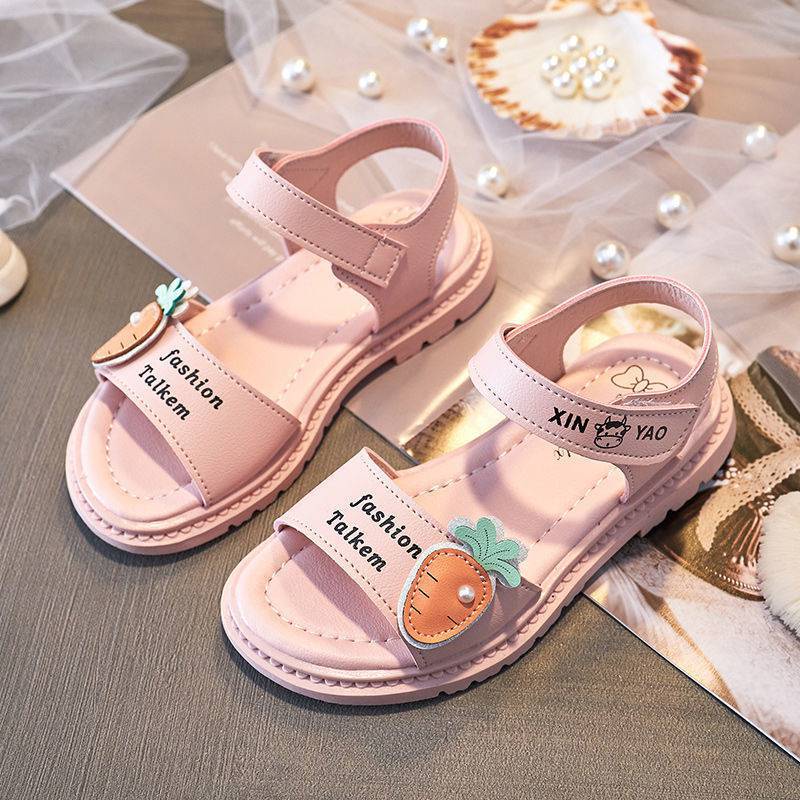 Dép Sandal Bé Gái 2-15 Tuổi Hàng Cao Cấp Siêu Nhẹ Đế Êm Chống Trơn Trượt Phong Cách Hàn Quốc D62