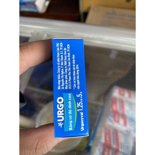 BĂNG KEO LỤA CÓ ĐỘ DÍNH CAO URGO SYVAL (1.25 và 2,5)