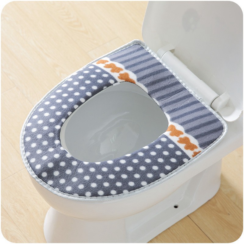 [HOT] [MỚI] TẤM LÓT NỈ BỒN CẦU ẤM ÁP ĐỂ  BỆ TOILET (HÀNG CHUẨN GIÁ ĐẸP)