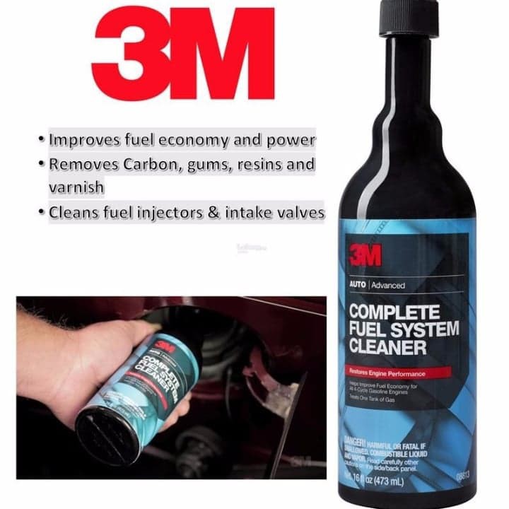 Dung Môi Phụ Gia Xăng 3M 08813 - Súc Béc Xăng Ô tô 3M - PN8813 Fuel System Cleaner Tank Additive 16oz