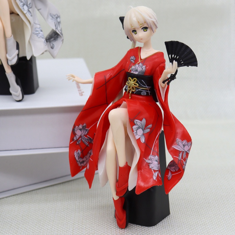 Mô Hình Kimono Anime Trang Trí Taplo Xe - Decor Bàn Làm Việc