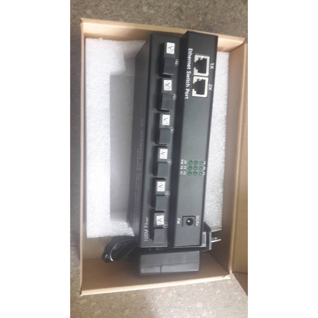 Swich quang cổng 6 quang 2 cổng lan chuẩn A hoặc chuẩn B
