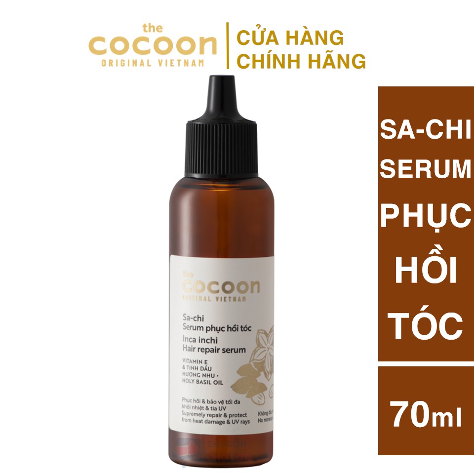 Serum Sa-chi phục hồi tóc Cocoon 70ml