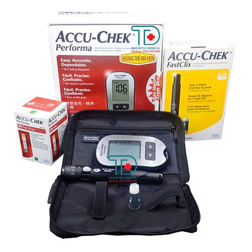 Máy đo đường huyết Accu Chek Performa