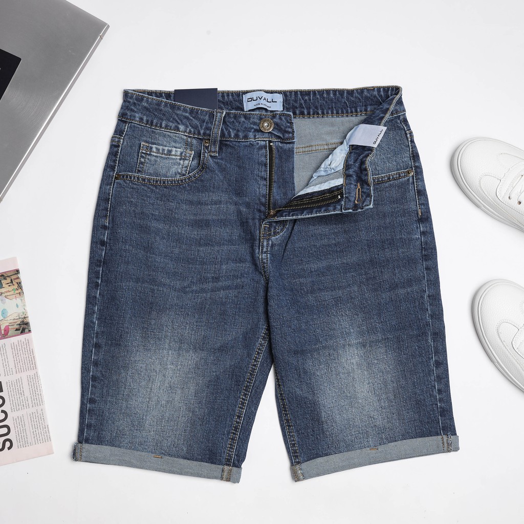 Quần short nam Duvall, quần short jean cao cấp QSJ
