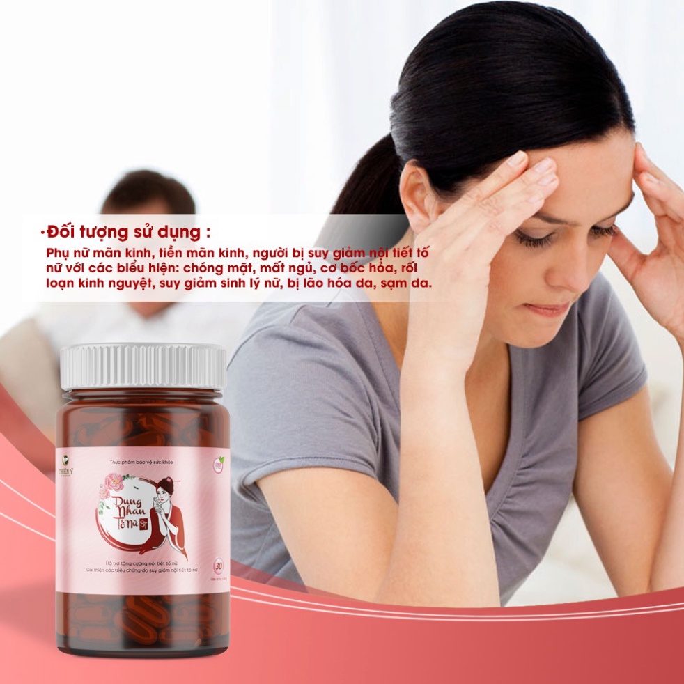 Viên Uống Nội Tiết Tố Nữ Dung Nhan Tố Nữ ST TY05 Cải Thiện Sức Khỏe hộp 30 viên