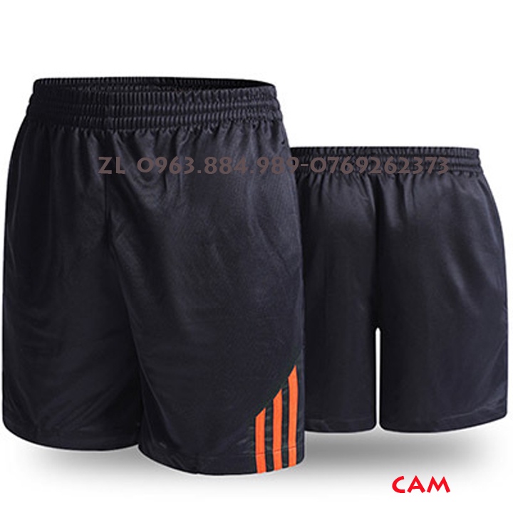 Quần đùi thể thao dáng ngắn 3GA chất thun cao cấp, phối dây buộc phối sọc bên hông chơi mọi môn thể thao