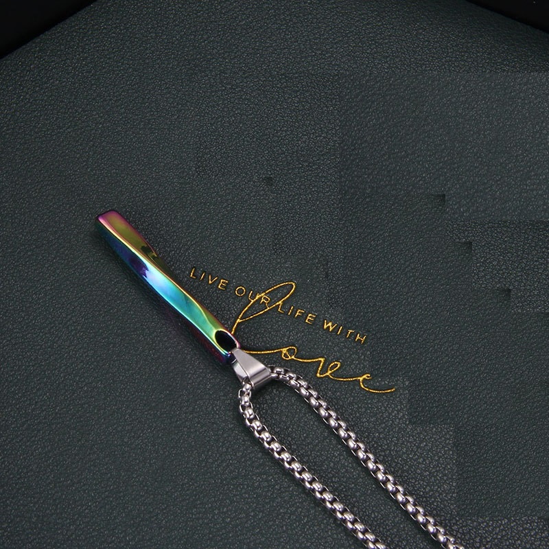 Vòng cổ Xoắn Ốc Nhiều Màu Thời Trang Hip Hop Cho Nam