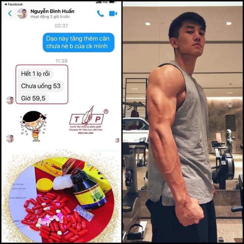 9 Vitamin Tăng Cân TP Thái Lan ( Có check mã vạch sản phẩm chính hãng ) | BigBuy360 - bigbuy360.vn