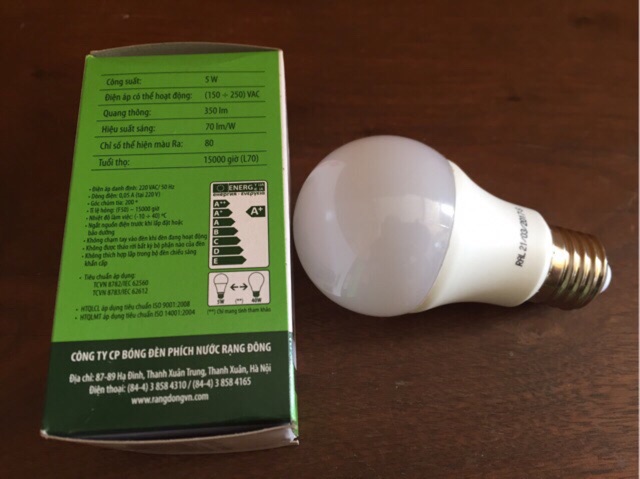 Bóng đèn led tròn 5w Rạng Đông | BigBuy360 - bigbuy360.vn