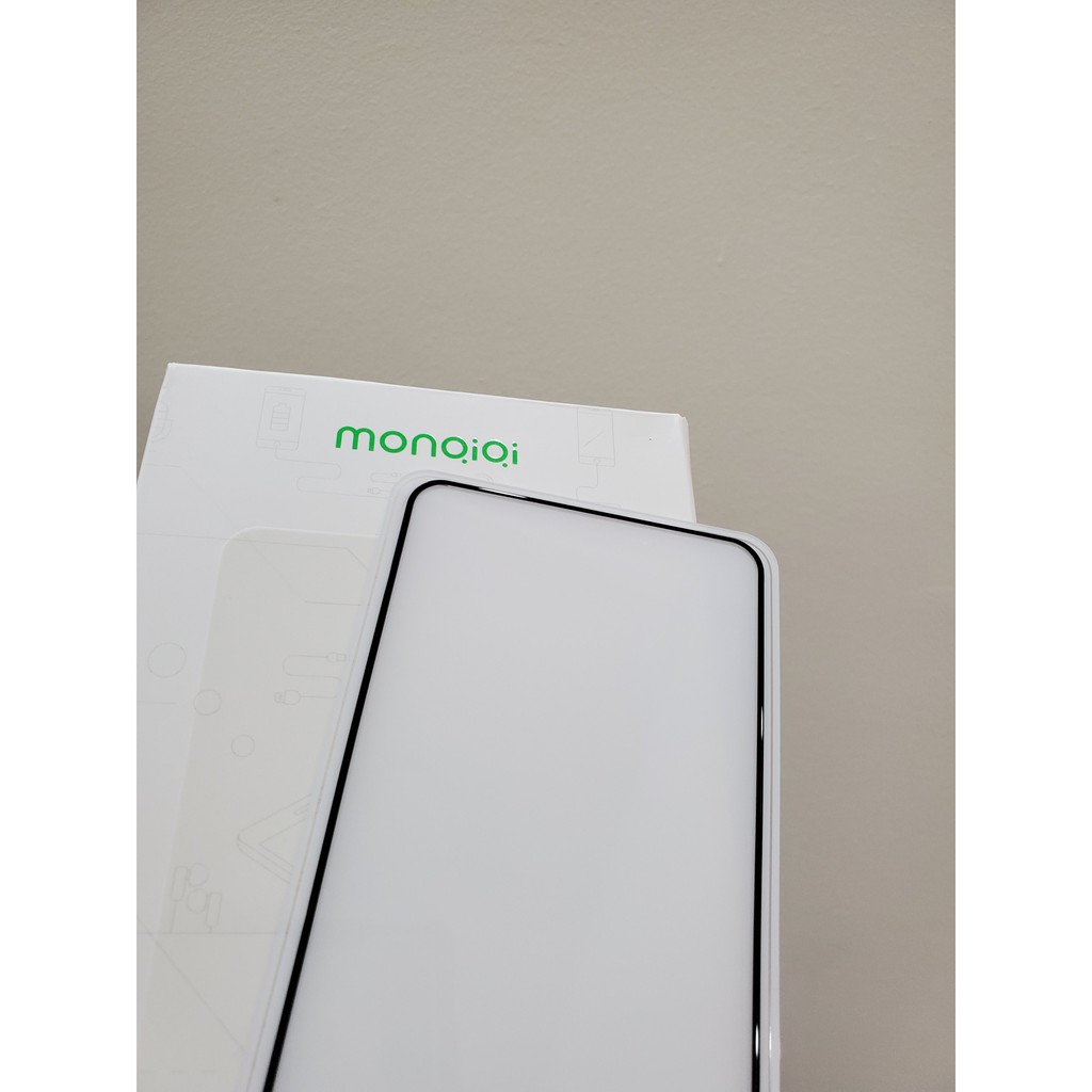 Kính cường lực MONQIQI Xiaomi Redmi Note 9s / Redmi K30 dùng chung Full màn viền mỏng chơi game mượt 3