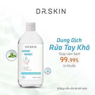 Gel rửa tay khô 300ML sát khuẩn 99,99% vi trùng Dr.Skin