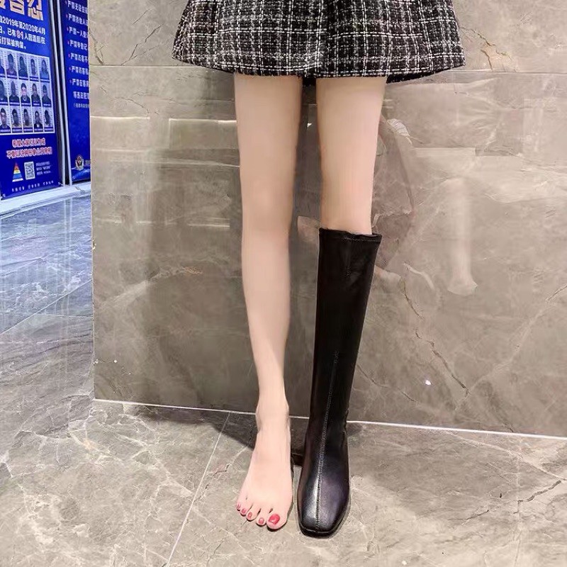 (SẴN- ẢNH THẬT) Boots đùi gối cao 5cm giá siêu rẻ quảng châu G029 (Hàng có khoá) | BigBuy360 - bigbuy360.vn