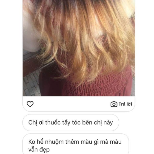 Tẩy tóc Collagen siêu dưỡng