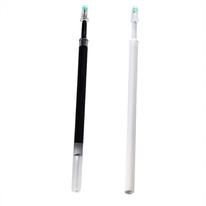 Set 10 Ruột Bút Mực Gel Màu Đen Ngòi 0.5mm