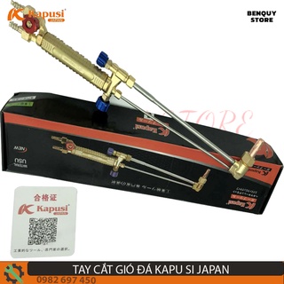 Tay cắt gió đá kapusi japan-đèn cắt gió đá - tay cắt hơi khí, cắt kim loại dùng khí oxy-gas là chủ yếu