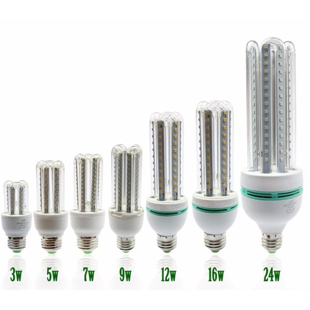 BÓNG ĐÈN LED CHỮ U (5W->36W)