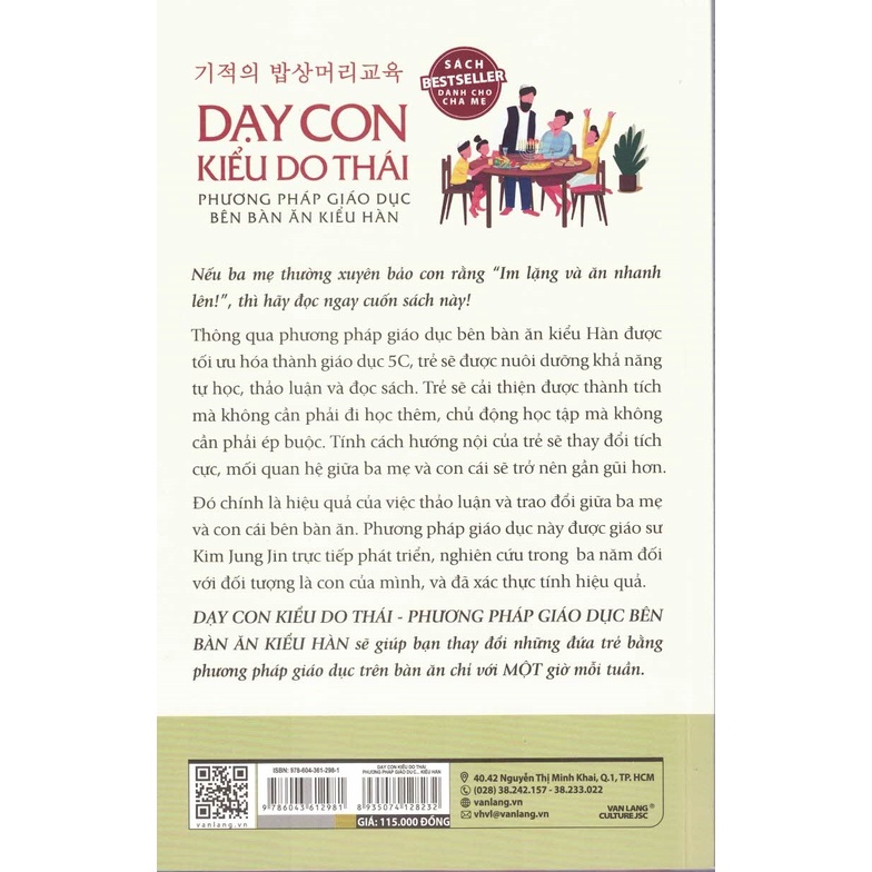 Sách - Dạy Con Kiểu Do Thái - Phương Pháp Giáo Dục Bên Bàn Ăn Kiểu Hàn