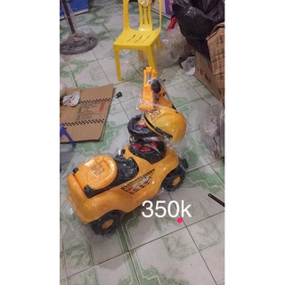 [Freeship] Máy xúc thường/Máy xúc chạy điện cho bé