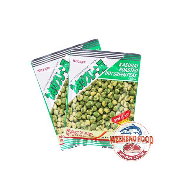 [Hàng Nhật] Đậu Hà Lan wasabi - Có 2 loại (Kasugai) - 67g