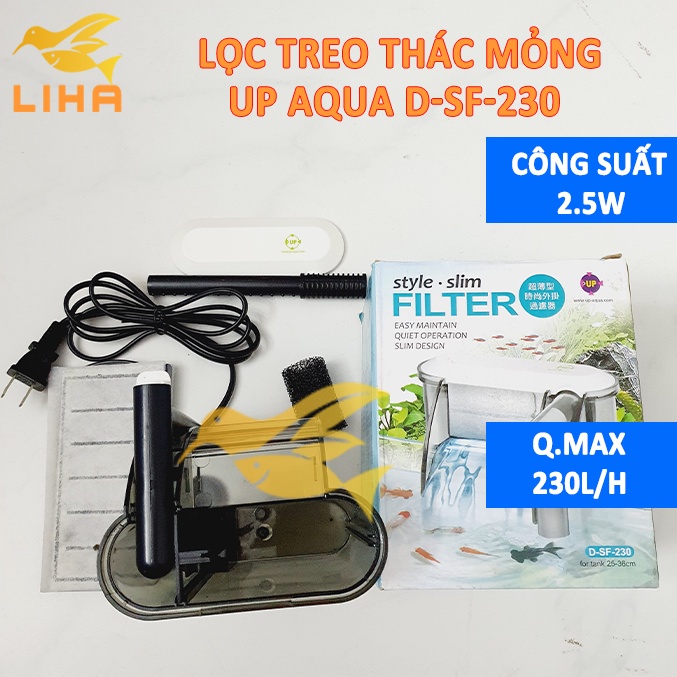 Máy Lọc Thác Hồ Cá Thủy Sinh | UP AQUA - Slim Filter DSF120 | DSF230