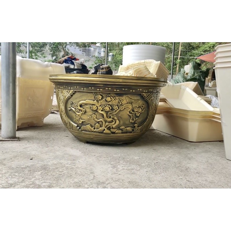 Khuôn tròn 60: Khuôn đúc chậu cảnh ABS tròn 60