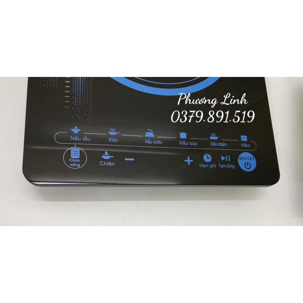 Bếp từ Midea MI-T2117DC - Tặng kèm nồi inox - Hàng chính hãng - Bảo hành 12 tháng