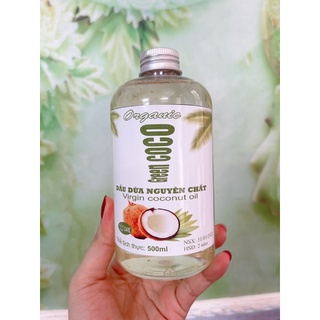 Tinh dầu dừa ép lạnh nguyên chất 500ml Green Coco