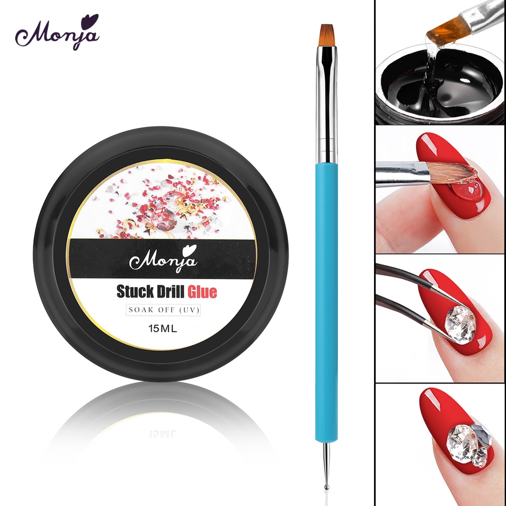 Set 4 dụng cụ làm móng nghệ thuật MONJA DIY 3D thời trang tiện lợi