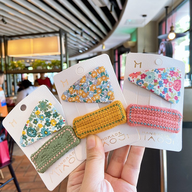 Kẹp tóc phong cách thời trang Hàn Quốc cho bé gái