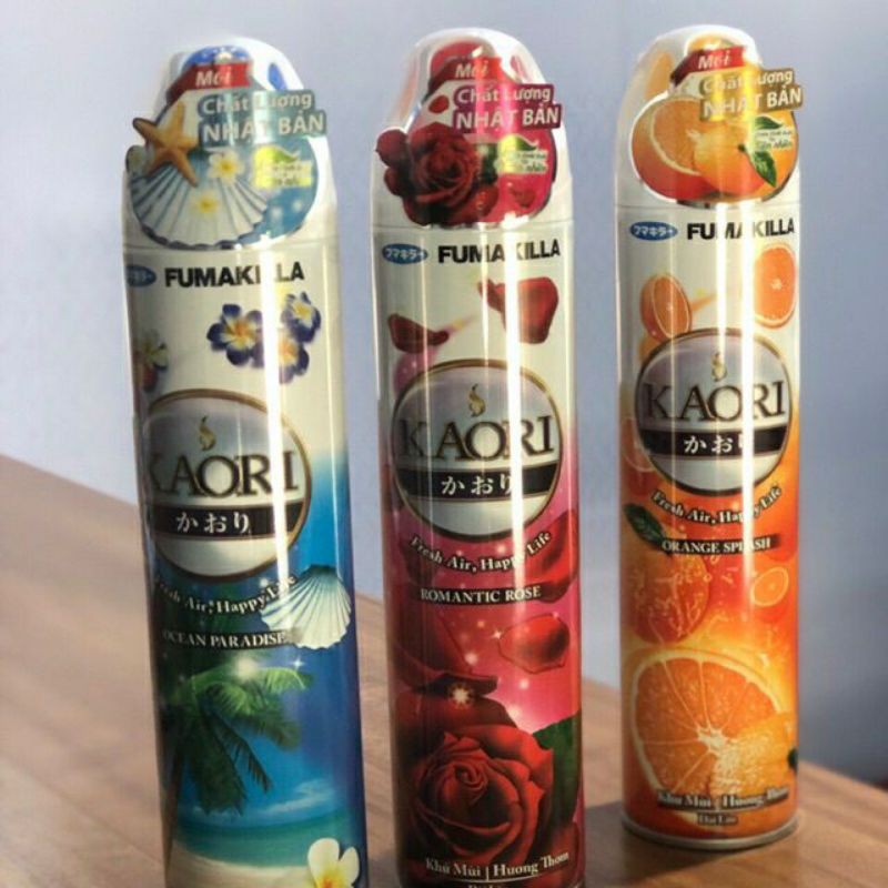 Xịt phòng kaori hương nước hoa chai 280ml