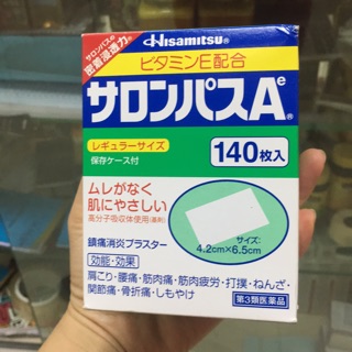 Miếng dán salonpas nhật 140 miếng