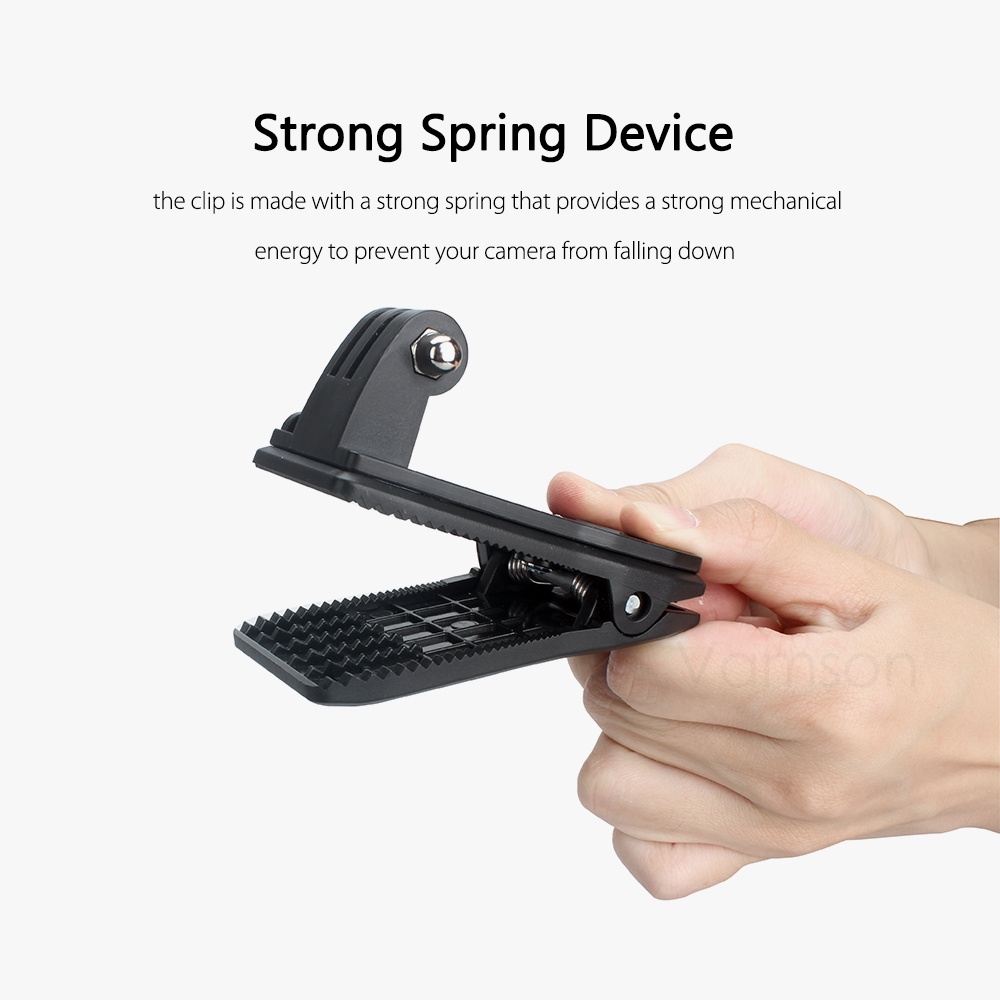 Kẹp Gắn Camera Gopro Go Pro Hero 7 6 5 4 360 Độ Cho Xiaomi yi SJCAM SJ4000 VP512