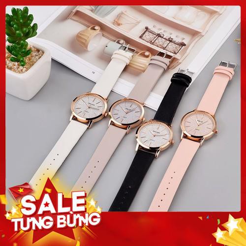 Đồng Hồ Nữ Yolako Dây Da Cao Cấp Nhiều Màu Sắc Rất Đẹp - Hàng nhập khẩu