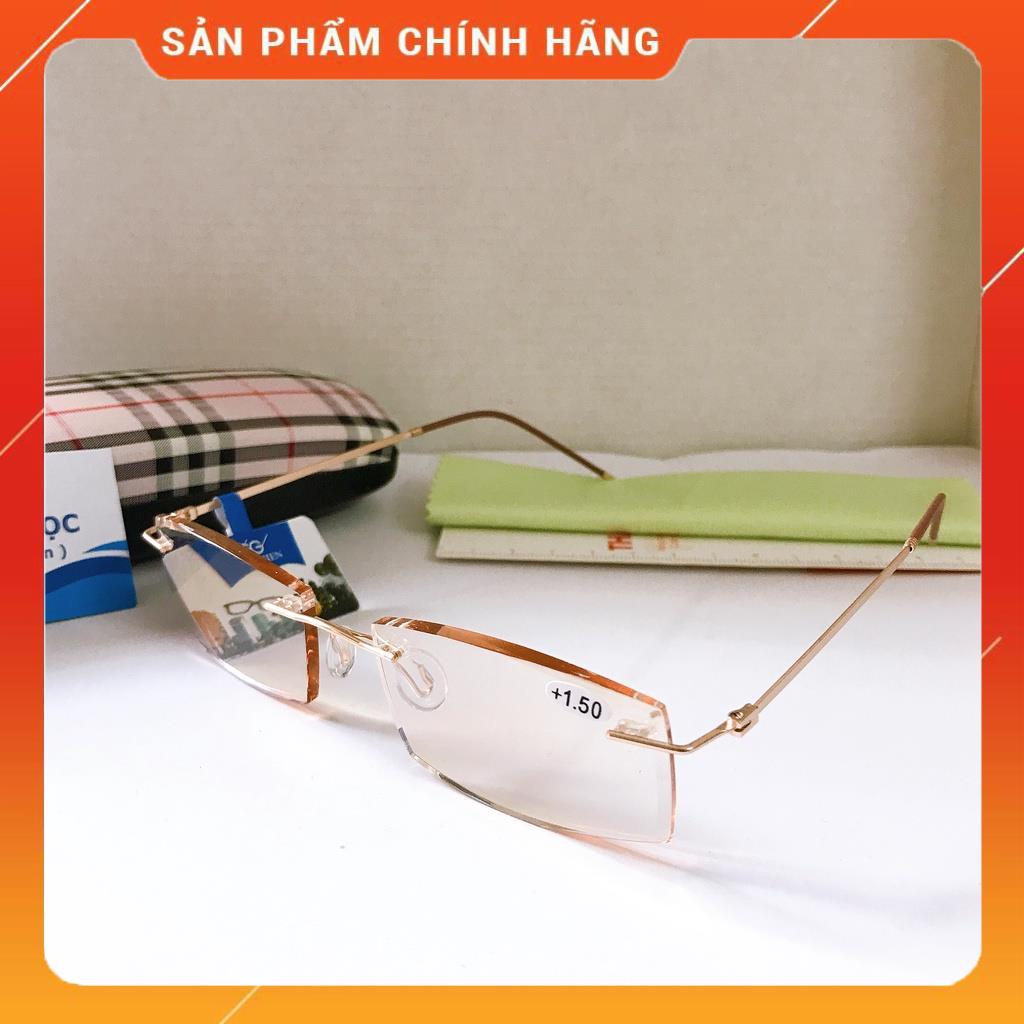 Kính lão thị kính viễn thị TITANIUM siêu nhẹ chống UV400 chống lóa cực sáng rõ chống mỏi mắt PKTMKVP95