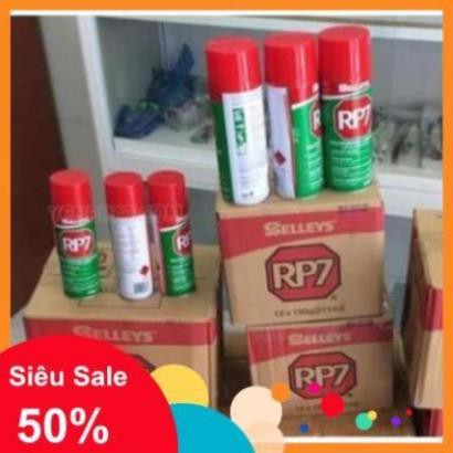 [ LOẠI TỐT ] Chai xịt chống rỉ xét và bôi trơn đa dụng RP7 | Dầu chống rỉ xét RP7 300gr - 150gr