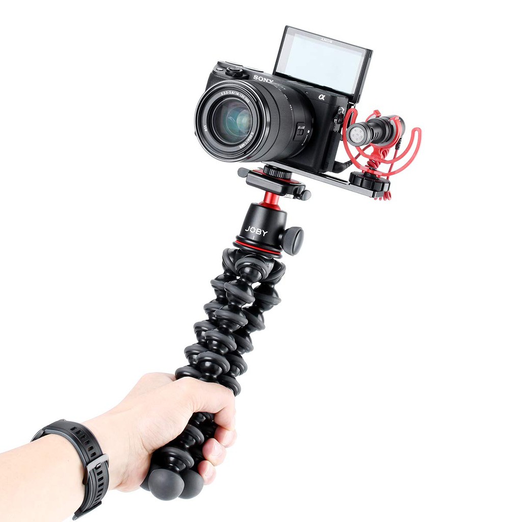 Giá Đỡ Microphone Pt-5 Vlov Cho Máy Ảnh Sony A6400 A6500 A6300 Cho Canon G7x Ii Vlog