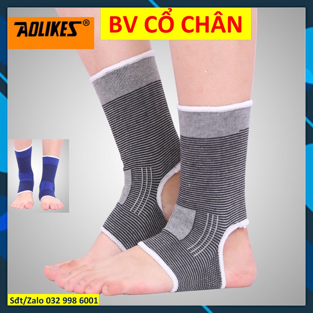 Bảo vệ cổ chân 7529  666 7132 Tất hở gót 7326 7226 Băng mắt cá 7130 4546 Băng cổ chân thể thao Aolikes 7128 1527 ddcg