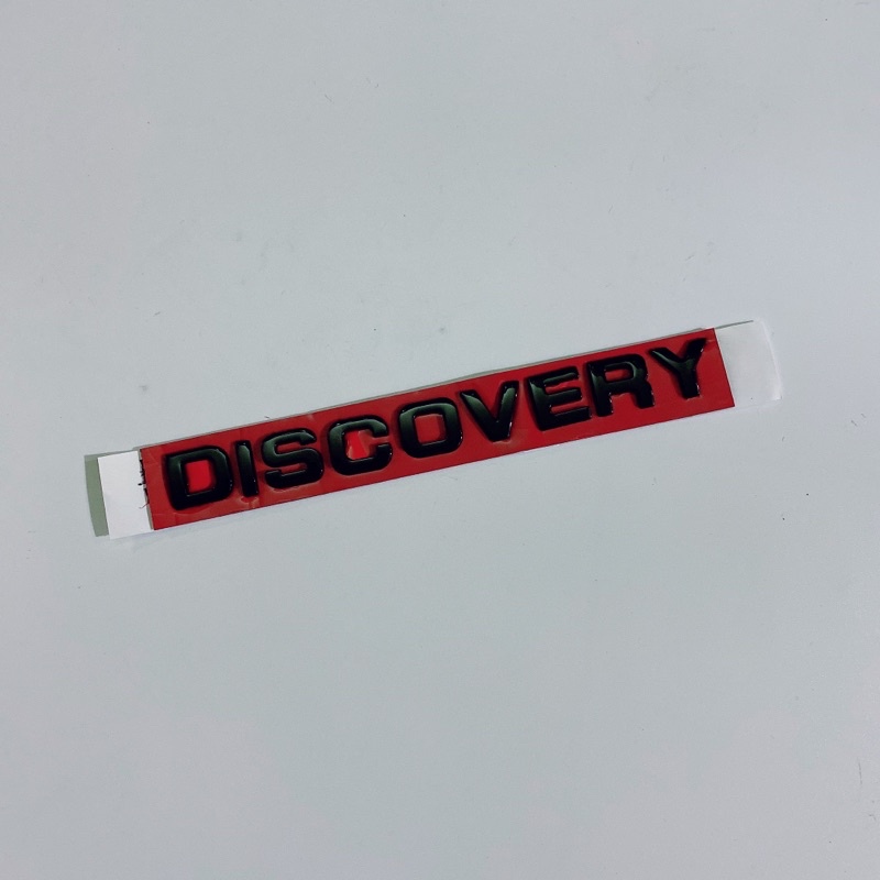 Decal tem nổi cứng chữ DISCOVERY size bé cao cấp dán xe máy, ô tô, mũ bảo hiểm chống thấm nước, chống bay màu