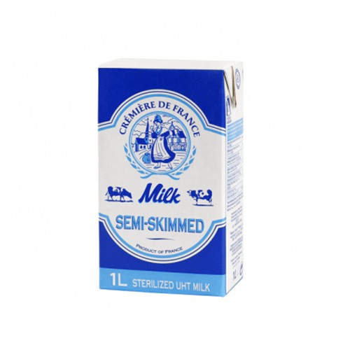 SỮA TƯƠI ÍT BÉO Hiệu CREMIERE DE FRANCE Hộp 1L