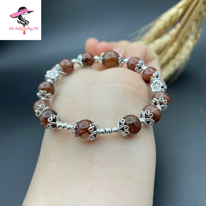 Vòng Tay Charm Bạc S925 Mix Đá Tự nhiên  - Đủ Mẫu Đẹp - Phù Hợp Nhiều Cung Mệnh