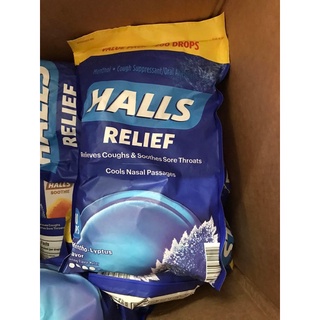 Kẹo ngậm Halls Sugar Free 180viên của Mỹ